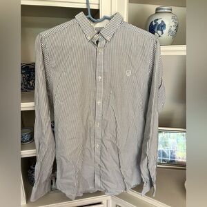 Ben Sherman blue and white striped shirt